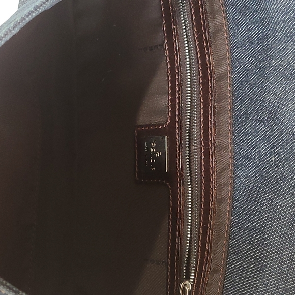 Sold Fendi denim baguette shoulder bag - Picture 4 of 14